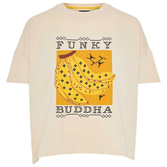 Funky Buddha Γυναικεία κοντομάνικη μπλούζα